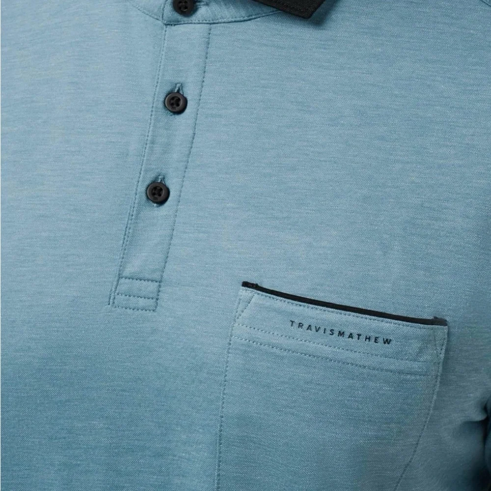 Men’s Travis Mathew Golf Featherweight Pocket Polo Small MSRP $105 - Picture 6 of 7